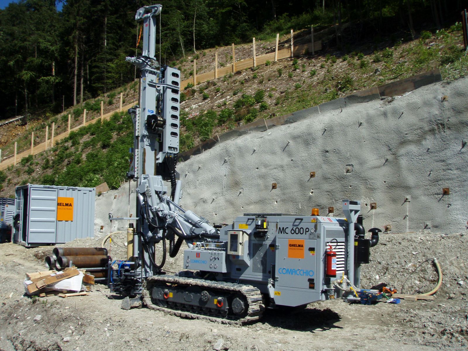 MC 600P | 1'323 mm Bohrung in Belchen