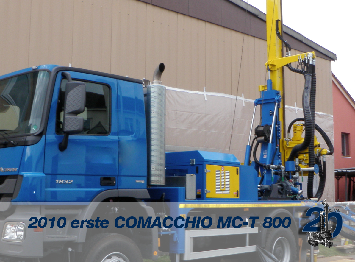 1. MC-T 800 auf LKW | Auslieferung