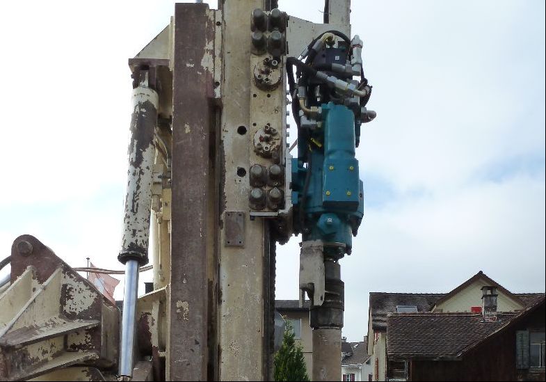 Aufbau HD 4010 auf Boart DB 100